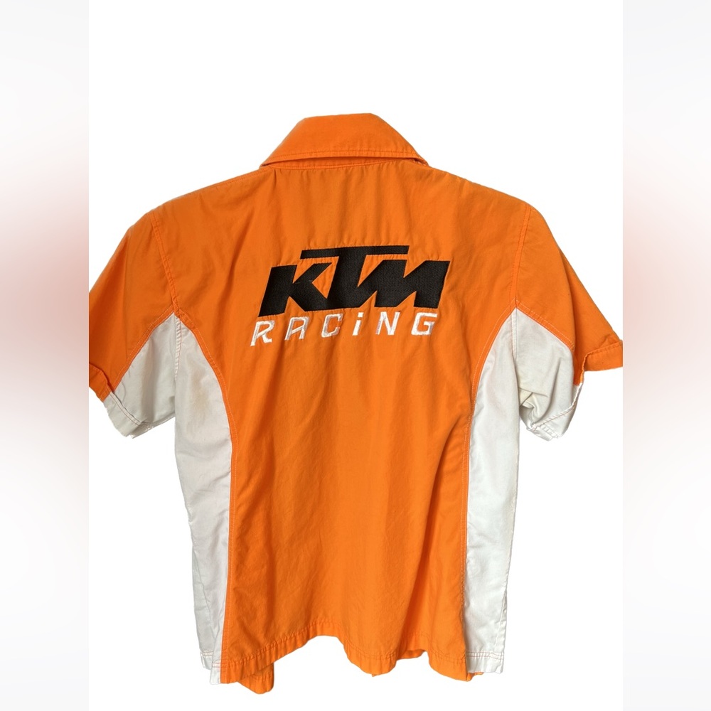Vintage KTM Official Pit Crew Button Down
